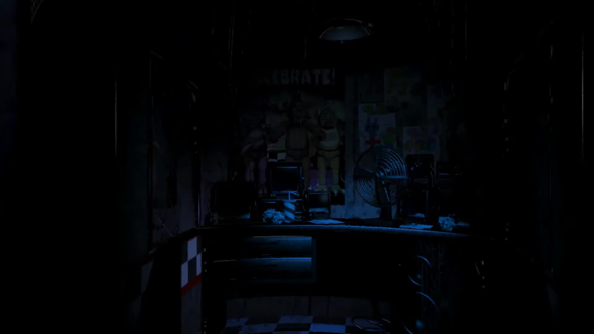 Kancelář bez osvětlení